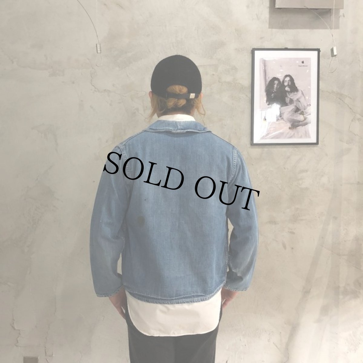 画像4: 50's U.S.NAVY Shawl collar Coverall (4)