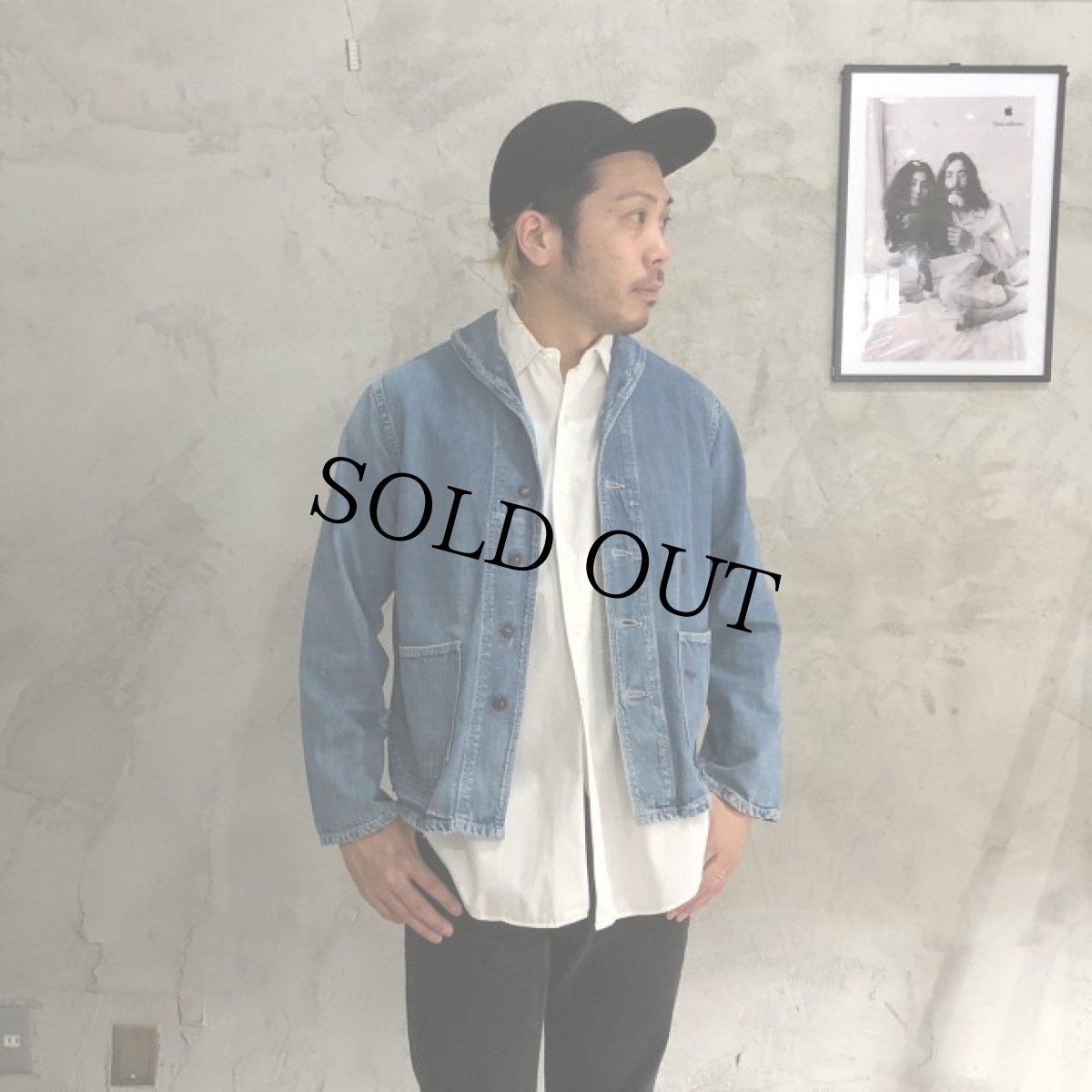 画像2: 50's U.S.NAVY Shawl collar Coverall (2)