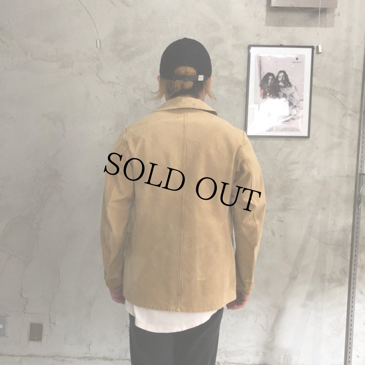 画像4: 40's FRANCE 動物ボタン Hunting Jacket (4)