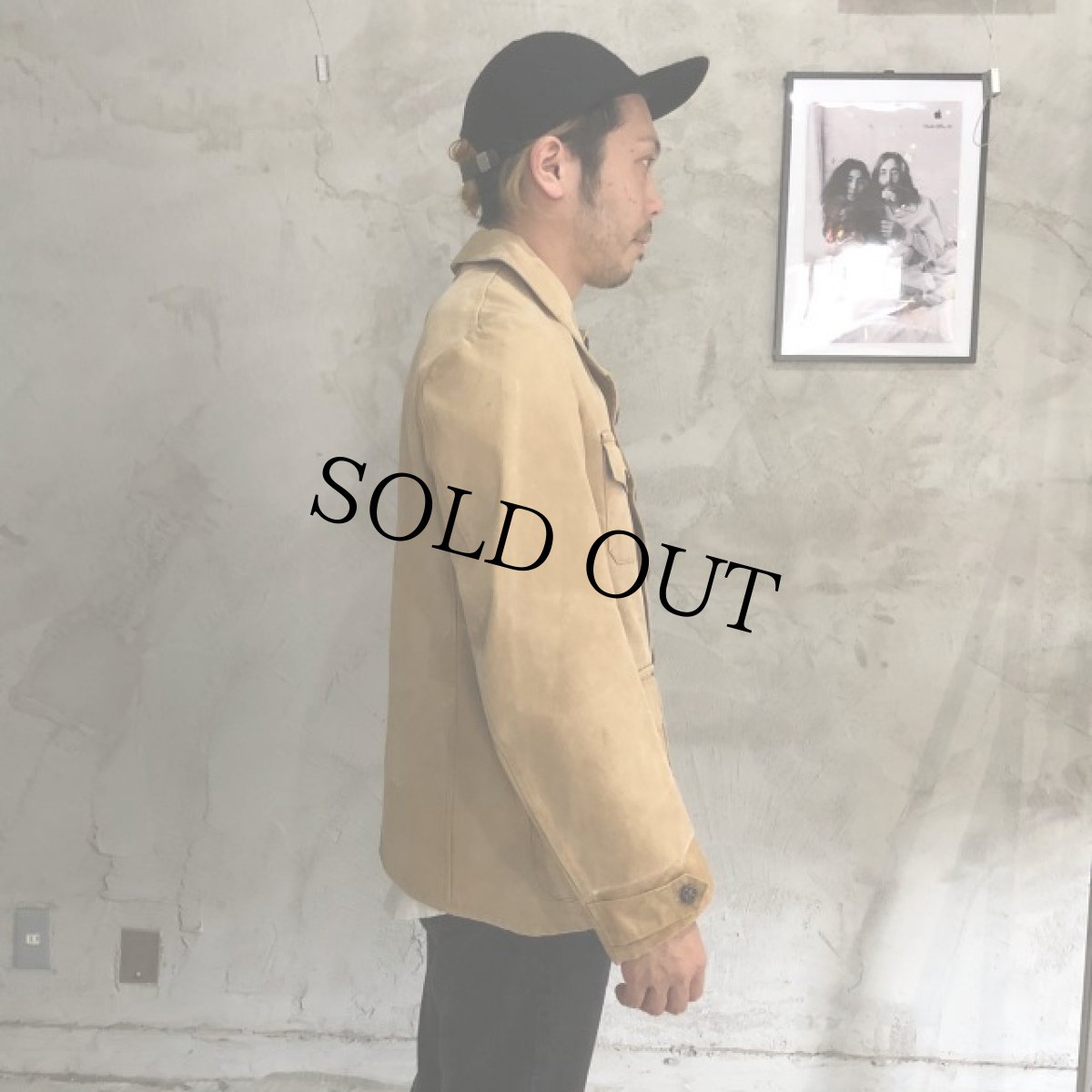 画像3: 40's FRANCE 動物ボタン Hunting Jacket (3)