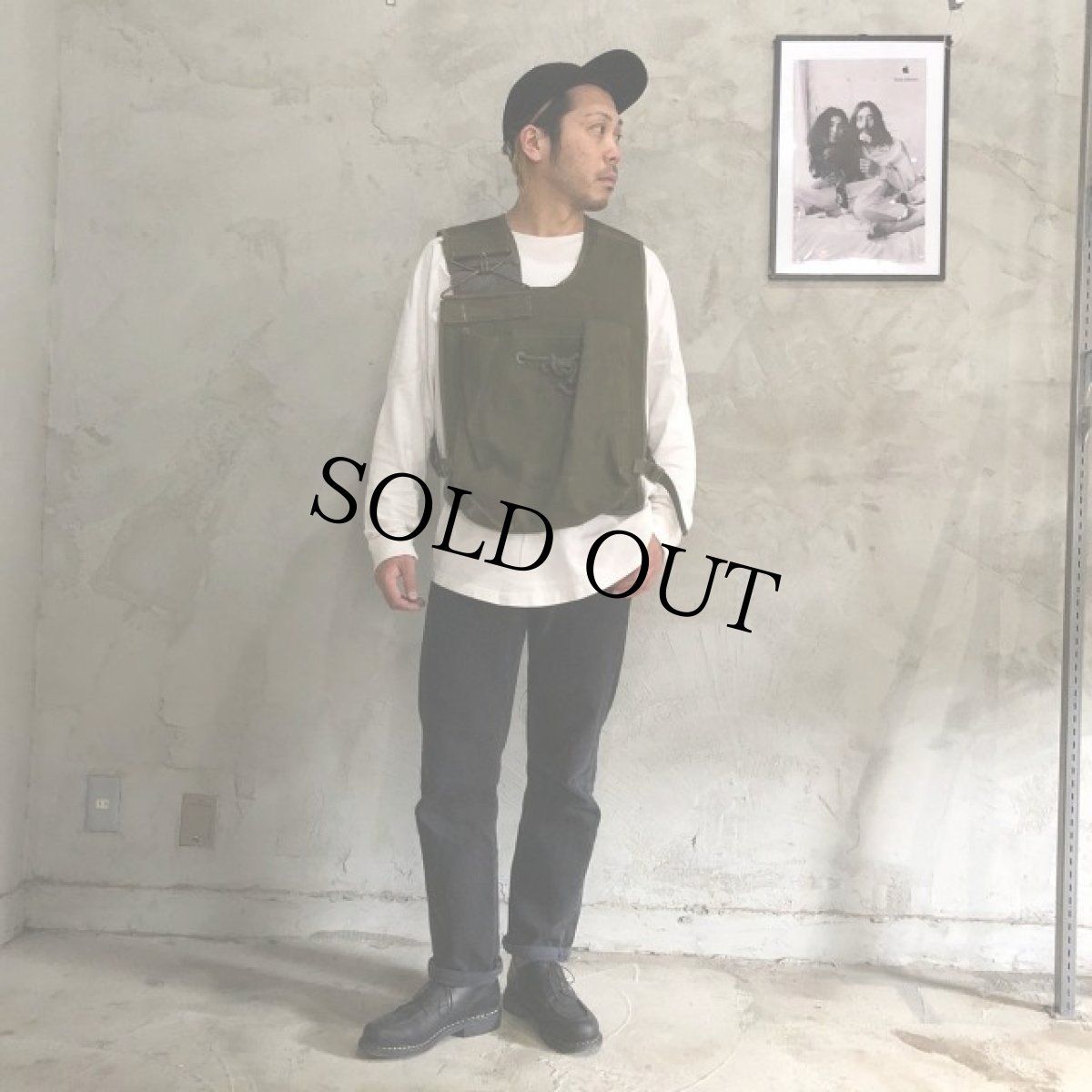 画像6: 40's WWII U.S.ARMY Ammunition Carrying Bag M2 (6)