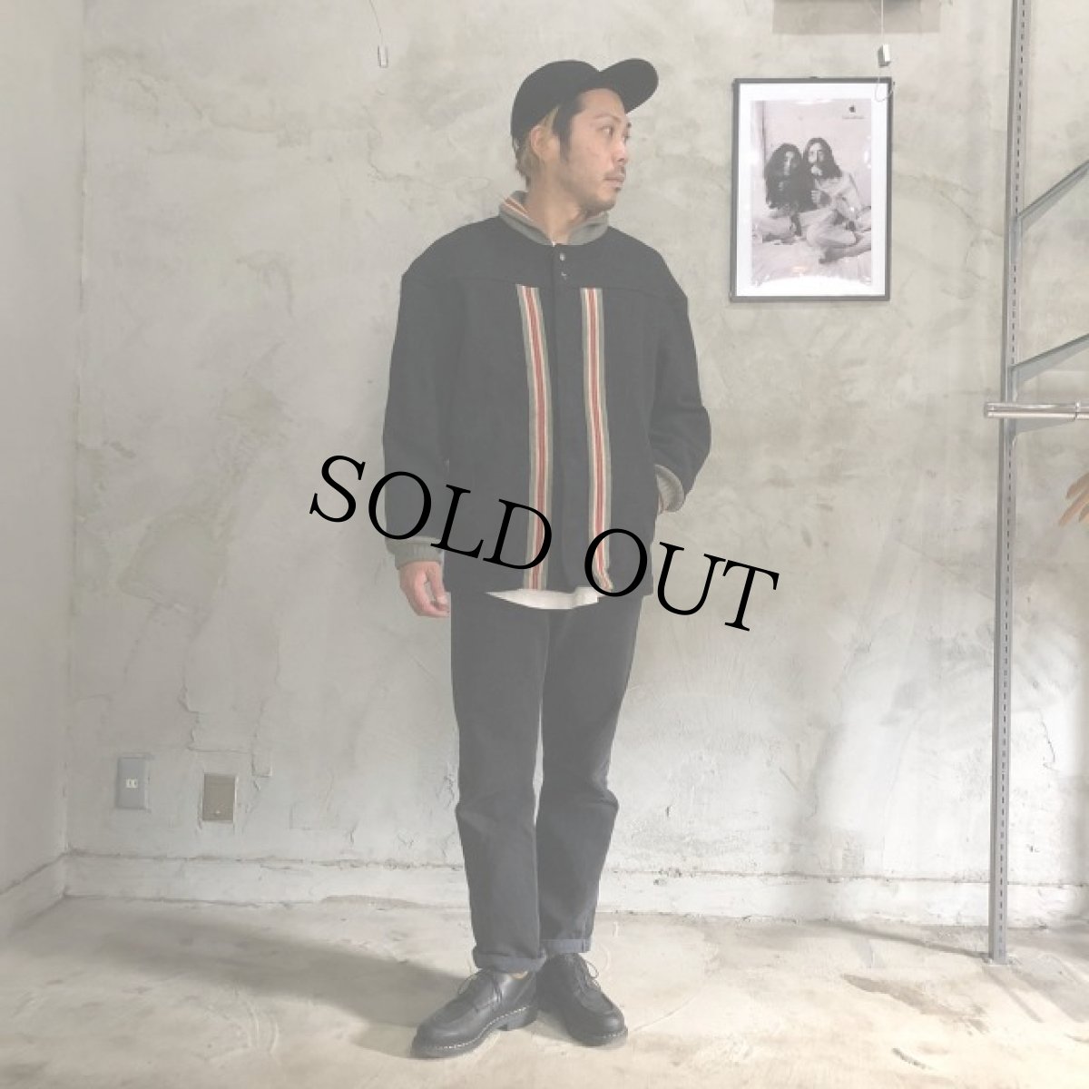 画像5: 50's H&L BLOCK Wool Pharaoh Jacket (5)