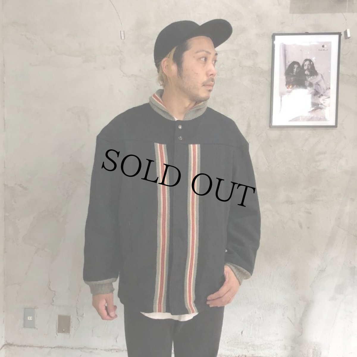 画像2: 50's H&L BLOCK Wool Pharaoh Jacket (2)