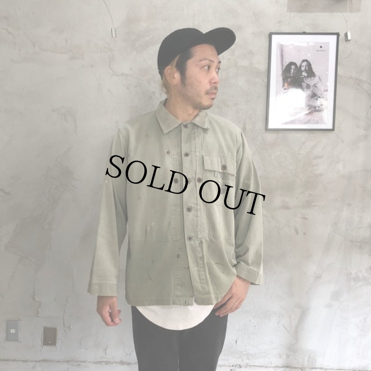 画像3: 40's USMC M-44 HBTジャケット (3)