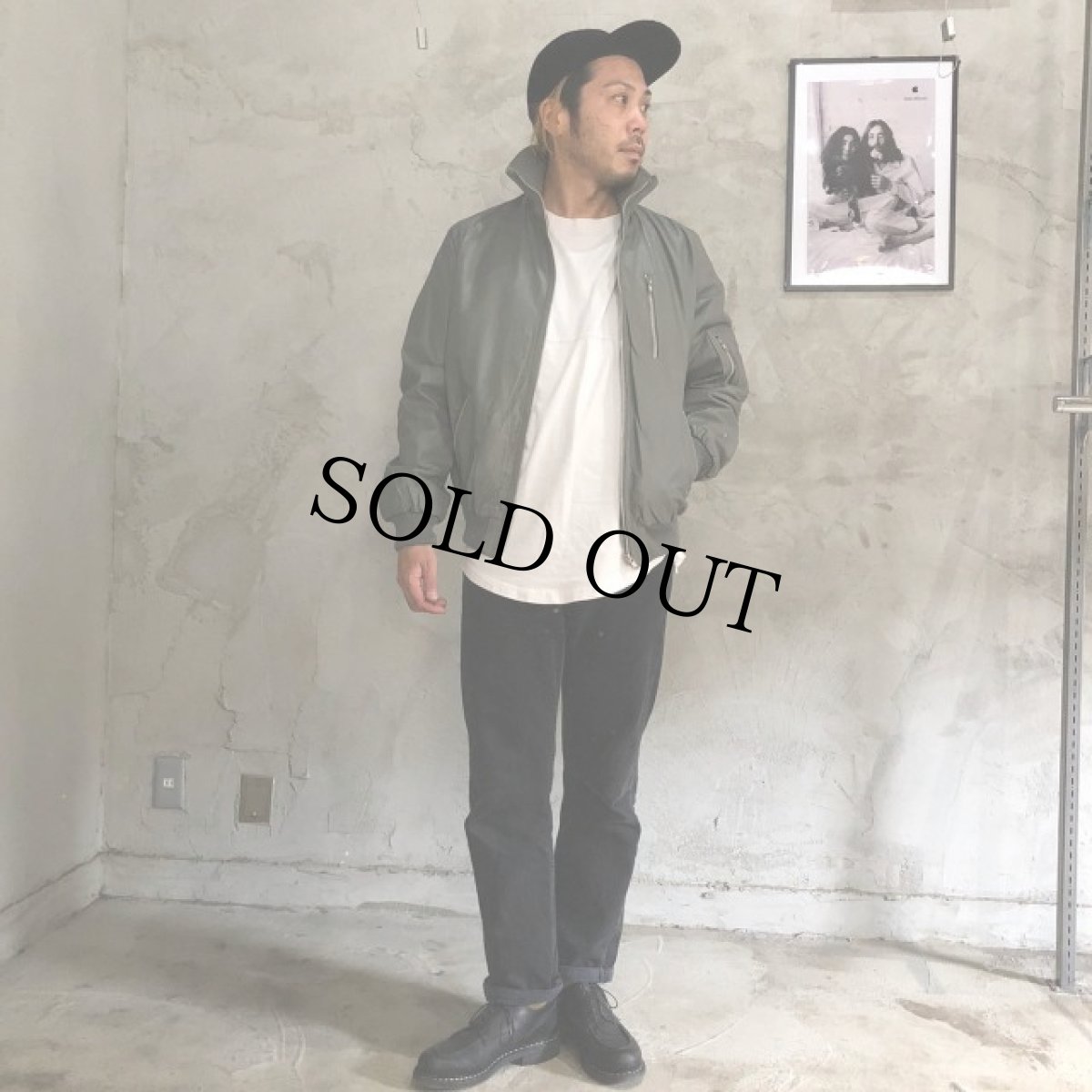 画像5: ECHT LEDER ドイツ軍 "民間用model" Flight Leather Jacket (5)