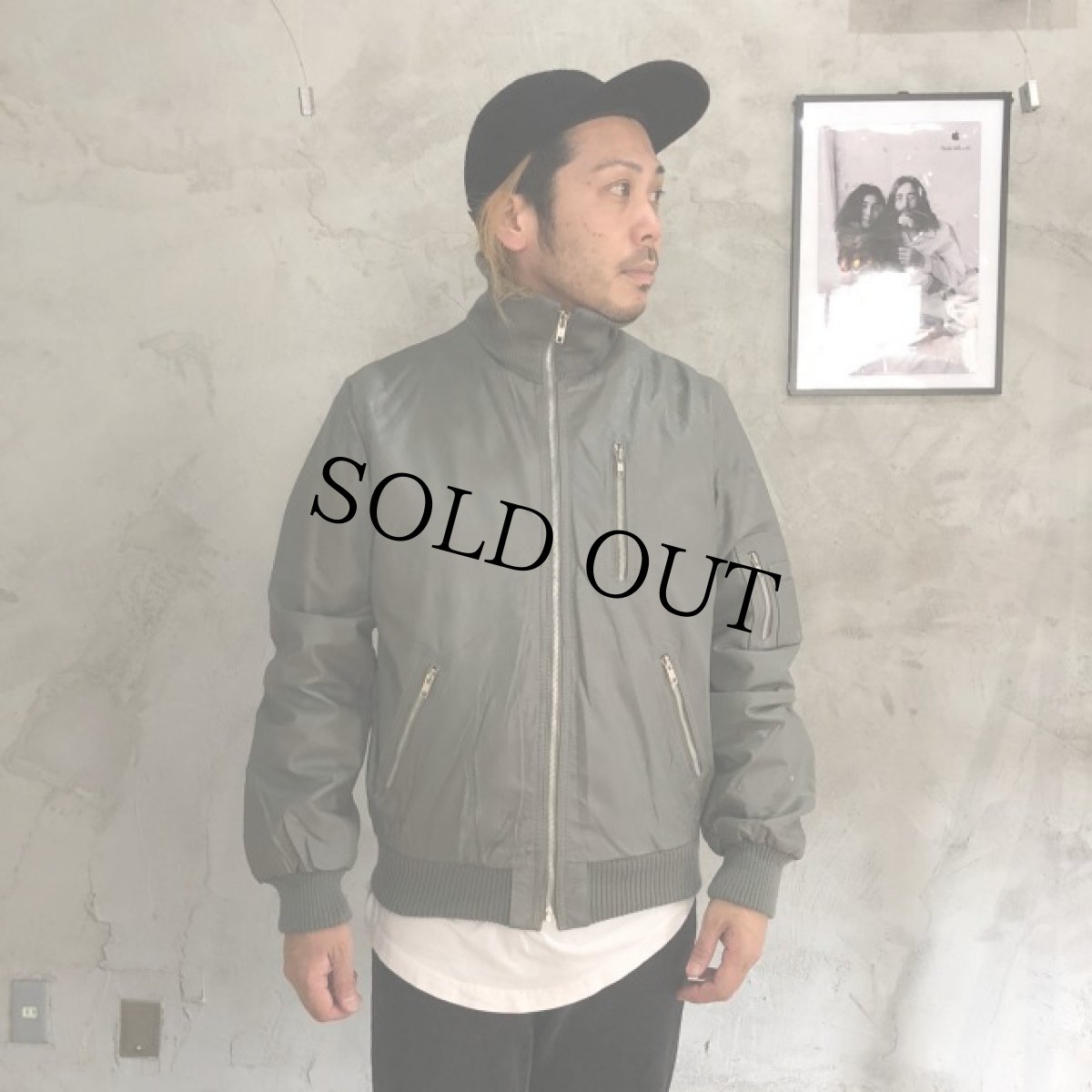 画像2: ECHT LEDER ドイツ軍 "民間用model" Flight Leather Jacket (2)