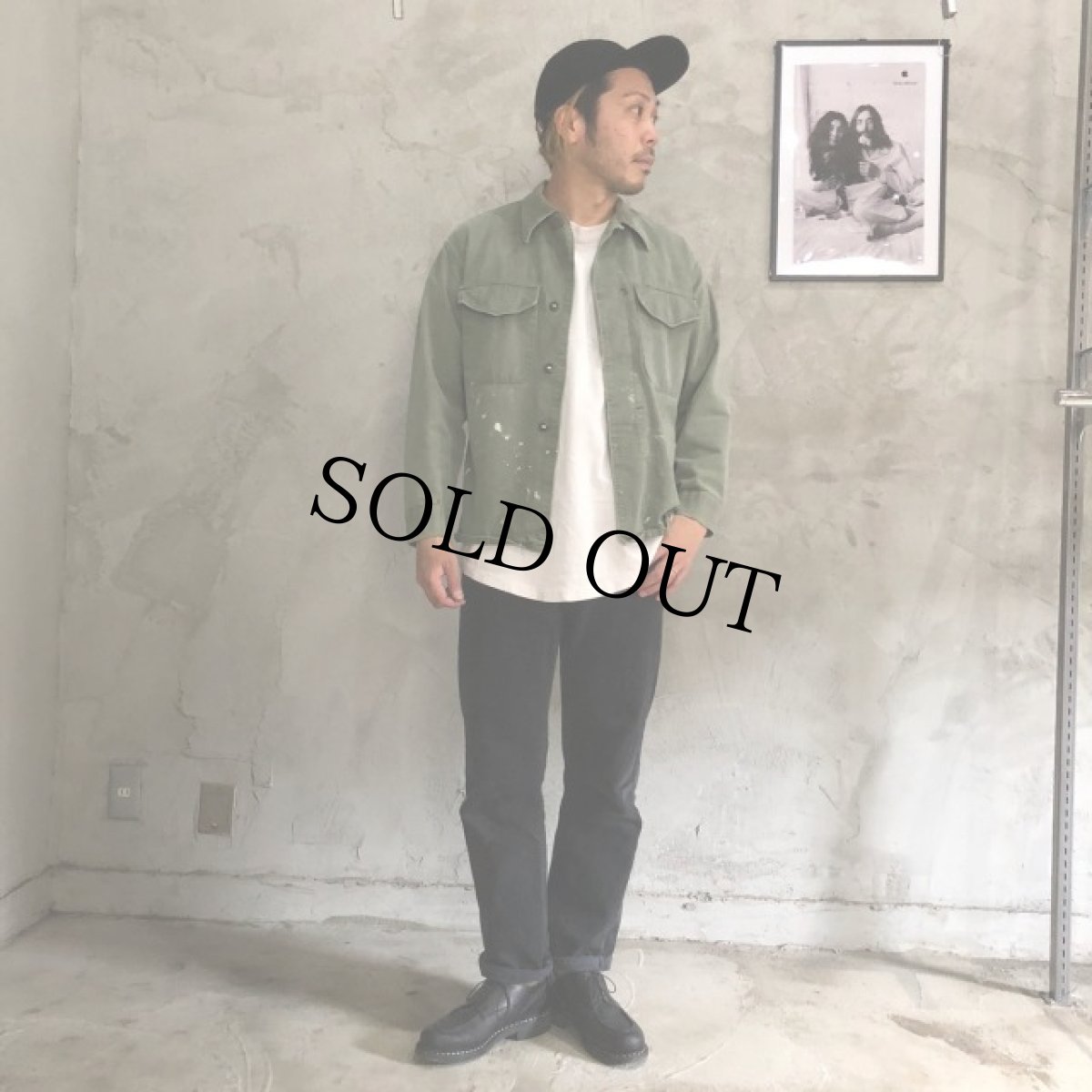 画像5: 50's USMC P-53 HBT Utility Jacket (5)