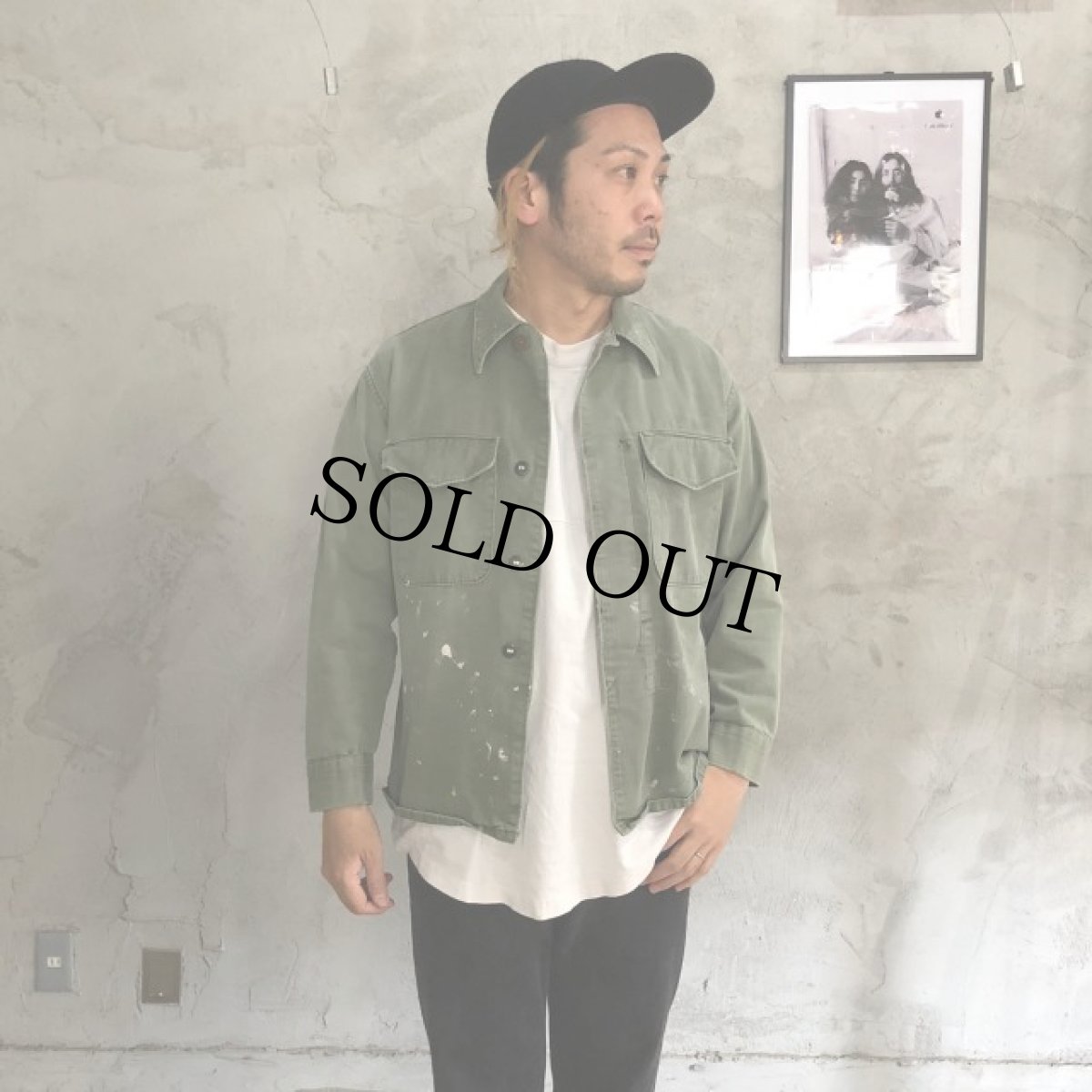 画像2: 50's USMC P-53 HBT Utility Jacket (2)