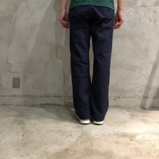 画像4: 70's U.S.NAVY UTILITY TROUSERS DARK BLUE W28 (4)