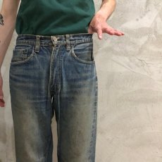 画像7: 60's LEVI'S 551ZXX BIGE デニムパンツ W28 (7)