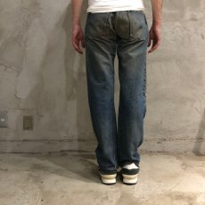 画像4: 60's LEVI'S 551ZXX BIGE デニムパンツ W28 (4)