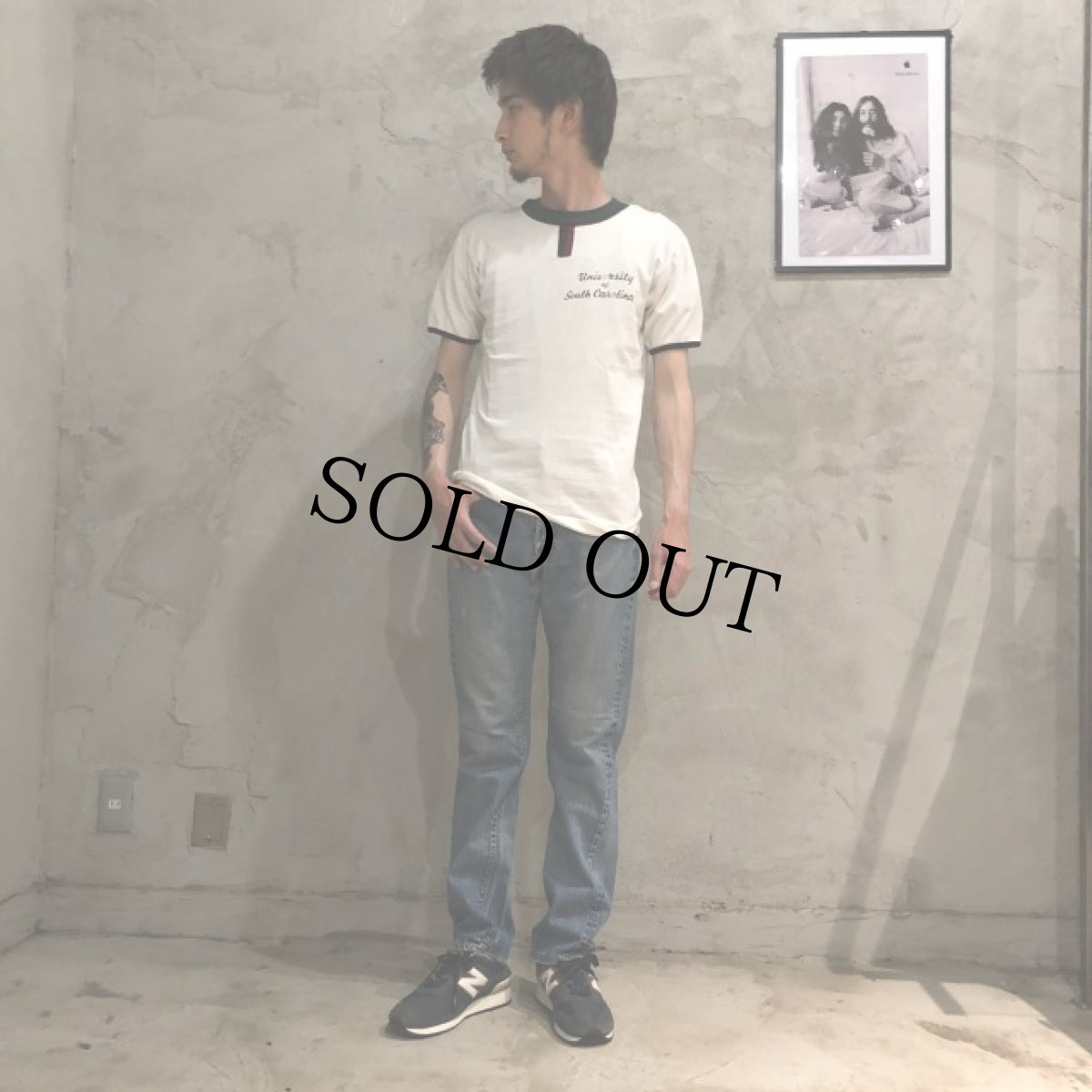 画像6: 60's〜70's LEVI'S 505 BIGE デニムパンツ W30 (6)