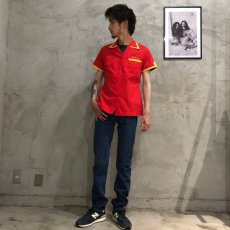 画像5: 【SALE】 VINTAGE "SAND BAGGERS 77-OKINAWA-78" 開襟ボーリングシャツ (5)