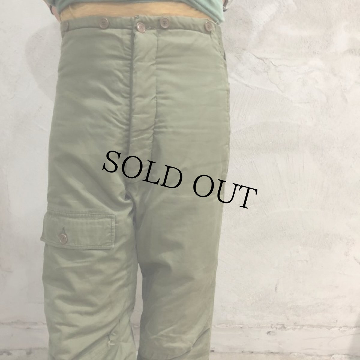 画像7: 40's U.S.ARMY AIR FORCE A-9 アルパカライナー Flight Pants W34 (7)