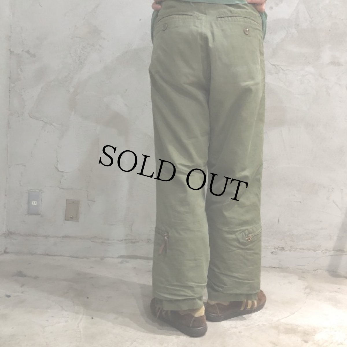 画像4: 40's U.S.ARMY AIR FORCE A-9 アルパカライナー Flight Pants W34 (4)