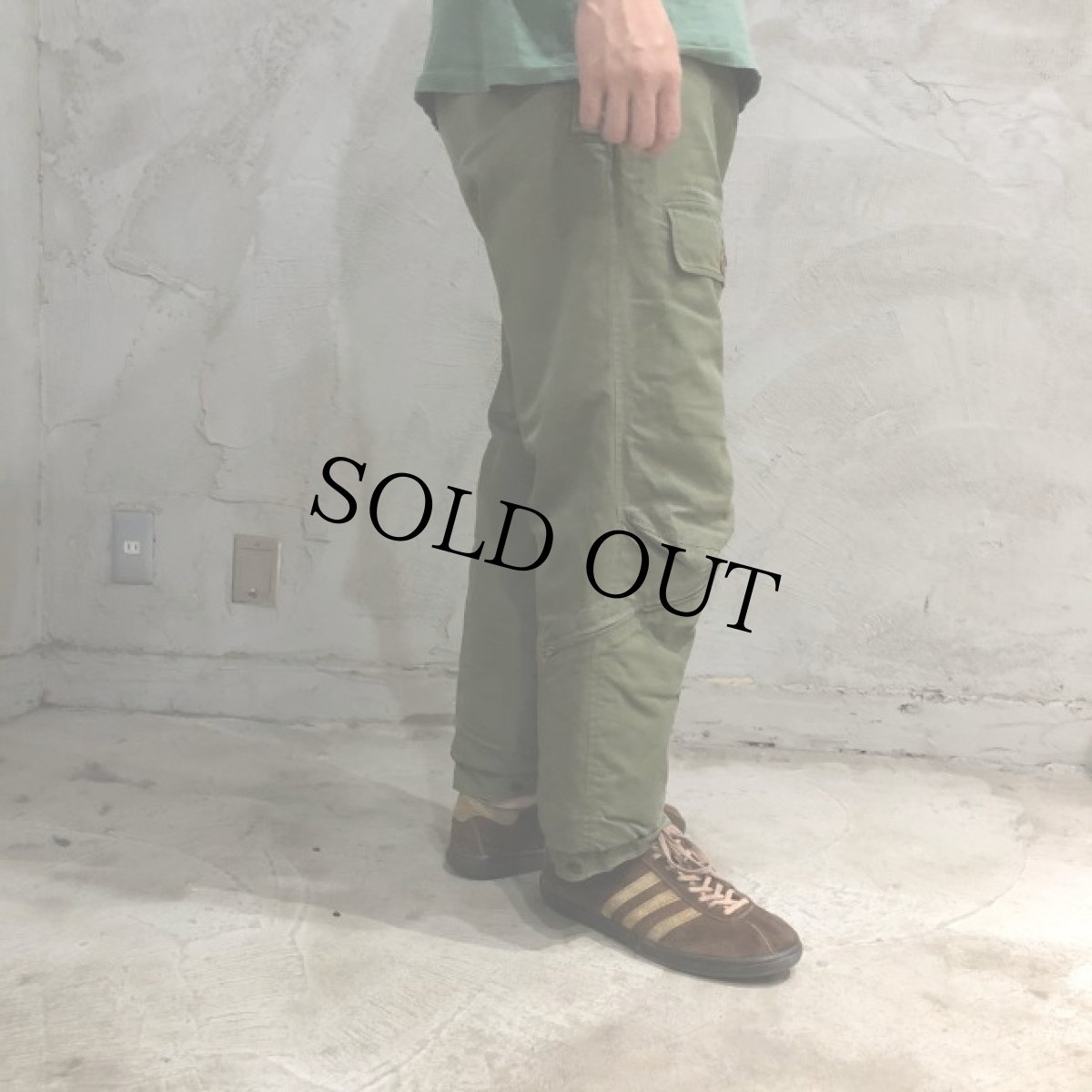 画像3: 40's U.S.ARMY AIR FORCE A-9 アルパカライナー Flight Pants W34 (3)