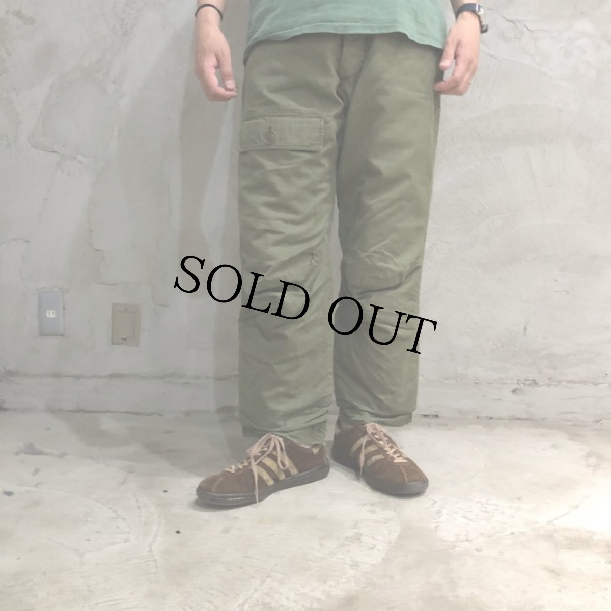 画像2: 40's U.S.ARMY AIR FORCE A-9 アルパカライナー Flight Pants W34 (2)