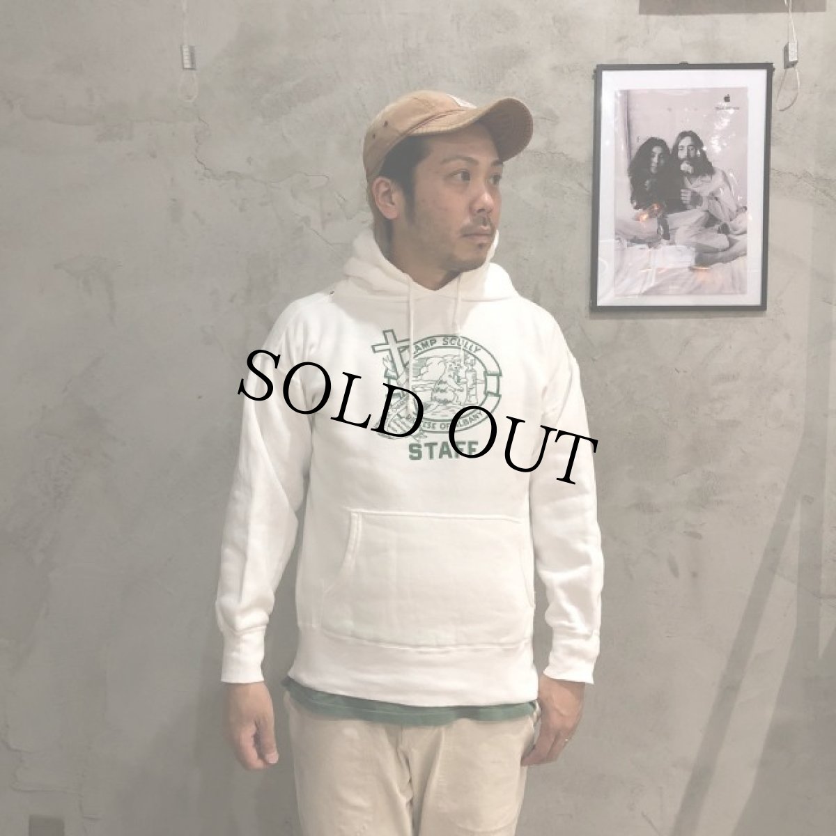 画像2: 50's "CAMP SCULLY STAFF" Sweat Hoodie (2)