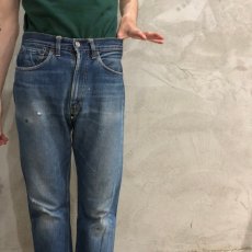 画像8: 50's〜60's LEVI'S 504ZXX ギャラ入り紙パッチ デニムパンツ W29 (8)