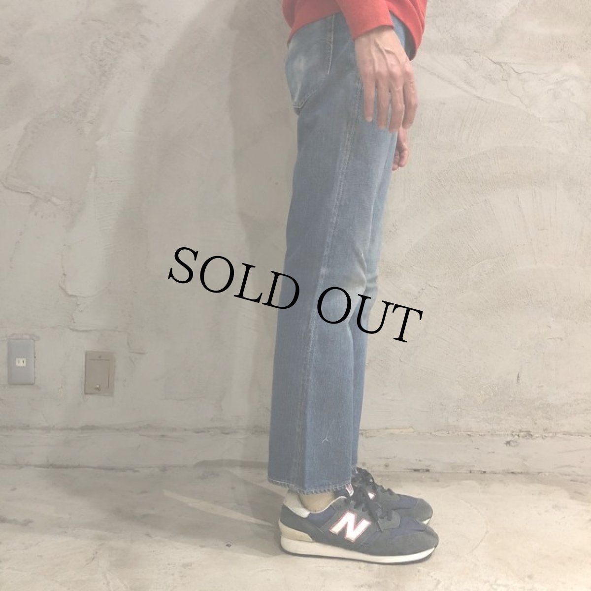 画像4: 50's〜60's LEVI'S 504ZXX ギャラ入り紙パッチ デニムパンツ W29 (4)