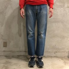 画像3: 50's〜60's LEVI'S 504ZXX ギャラ入り紙パッチ デニムパンツ W29 (3)