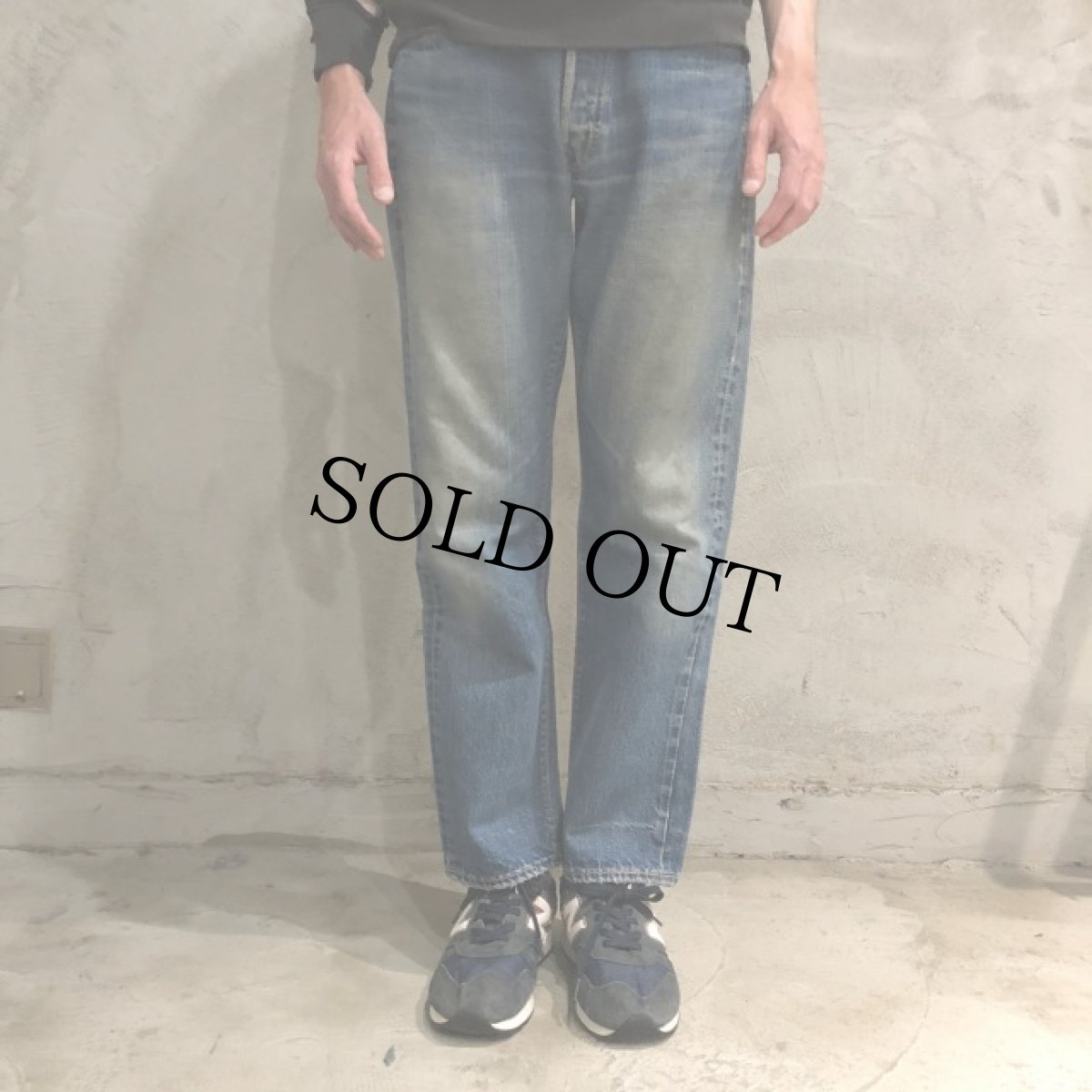 画像2: 1960's LEVI'S 501 BIGE S TYPE デニムパンツ W31 (2)