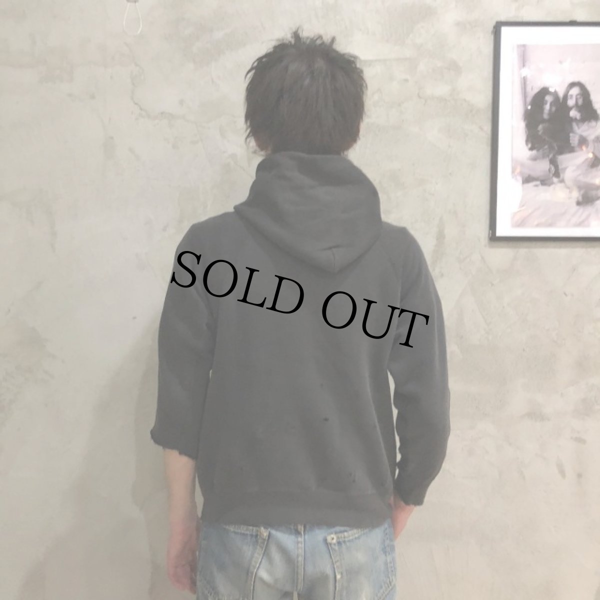 画像5: 60's "GLACIER PARK MONTANA" ダメージスウェットパーカ (5)