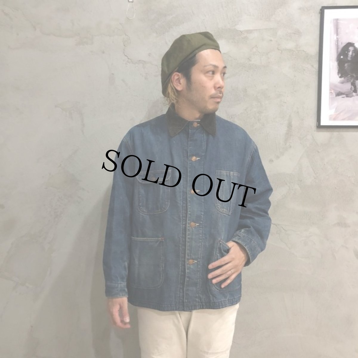 画像2: 50〜60's STOREBRAND Denim Coverall (2)