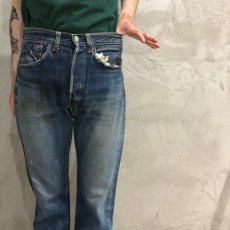 画像8: 1960's LEVI'S 501 BIGE A TYPE デニムパンツ W30 (8)