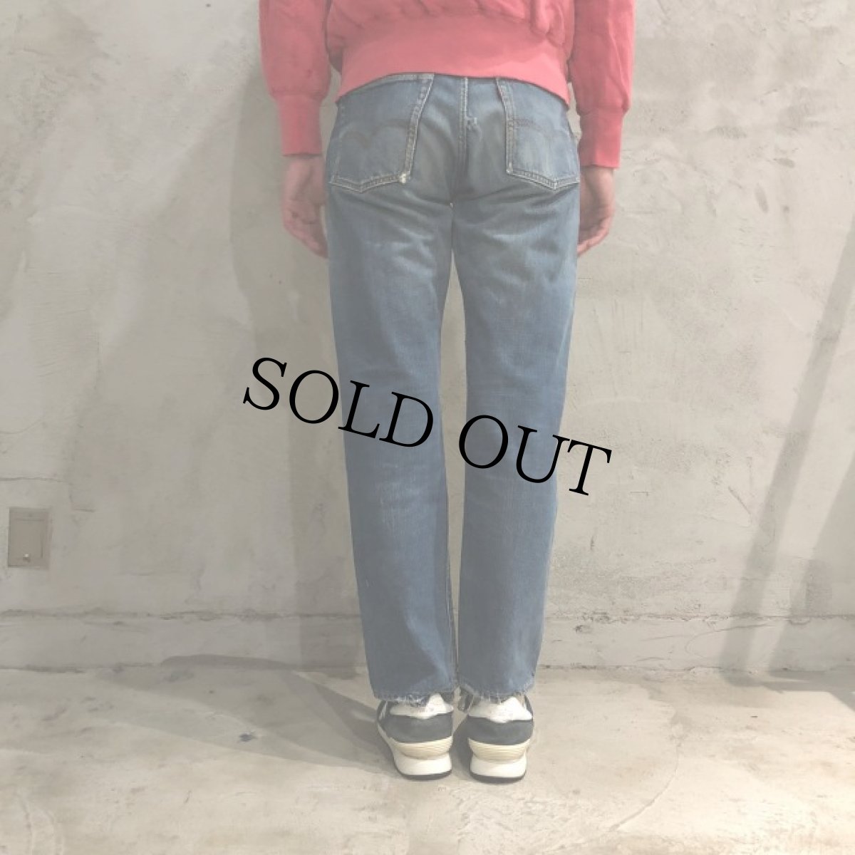 画像5: 1960's LEVI'S 501 BIGE A TYPE デニムパンツ W30 (5)