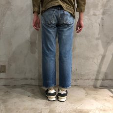 画像5: 60's Levi's 501 BIGE デニムパンツ ウエストシングル W29 (5)