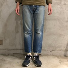 画像3: 60's Levi's 501 BIGE デニムパンツ ウエストシングル W29 (3)