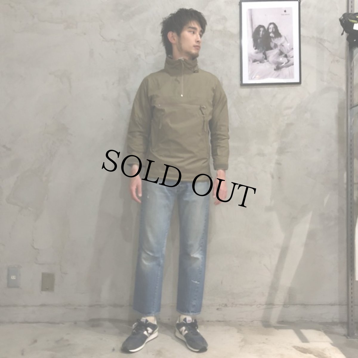 画像5: British Army smock lightweight thermal (pcs) light olive S (5)