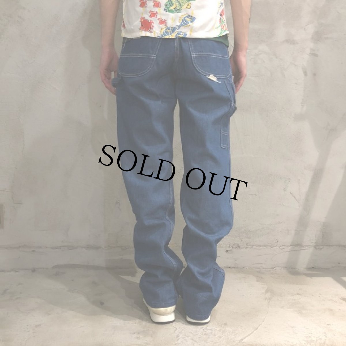 画像8: 70's Lee USA製 Denim Painter pants W28 (8)