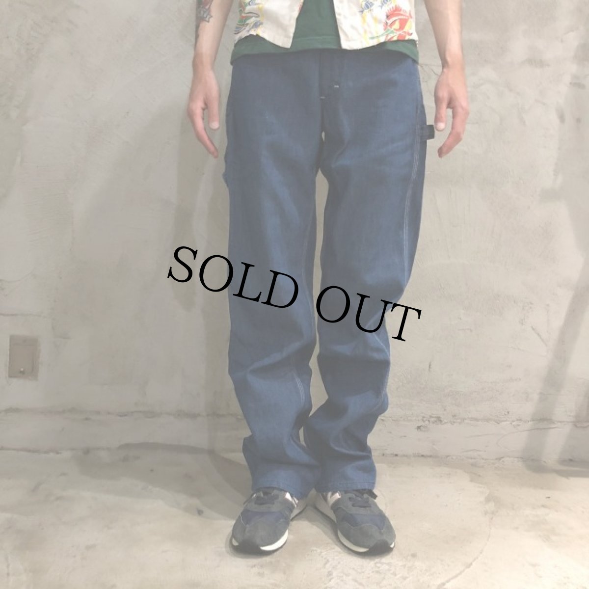 画像6: 70's Lee USA製 Denim Painter pants W28 (6)