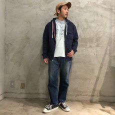 画像5: 90's〜 Ralph Lauren 胸ポケット付き フルジップスウェットパーカ (5)