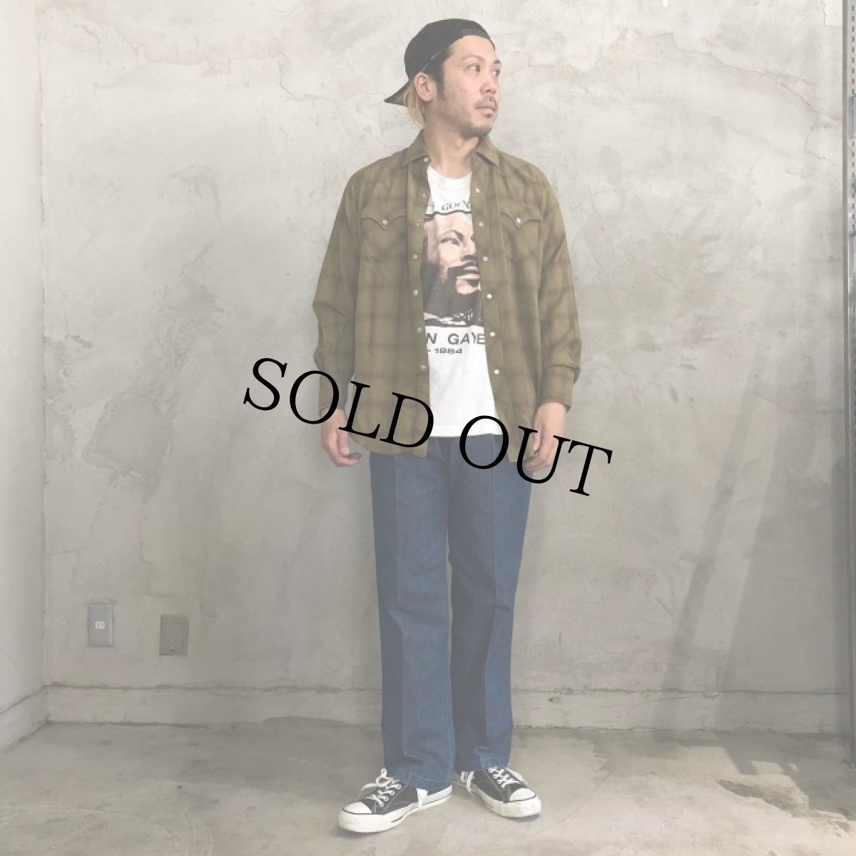 画像5: 50's〜 HBARC シャドウチェックウエスタンシャツ (5)