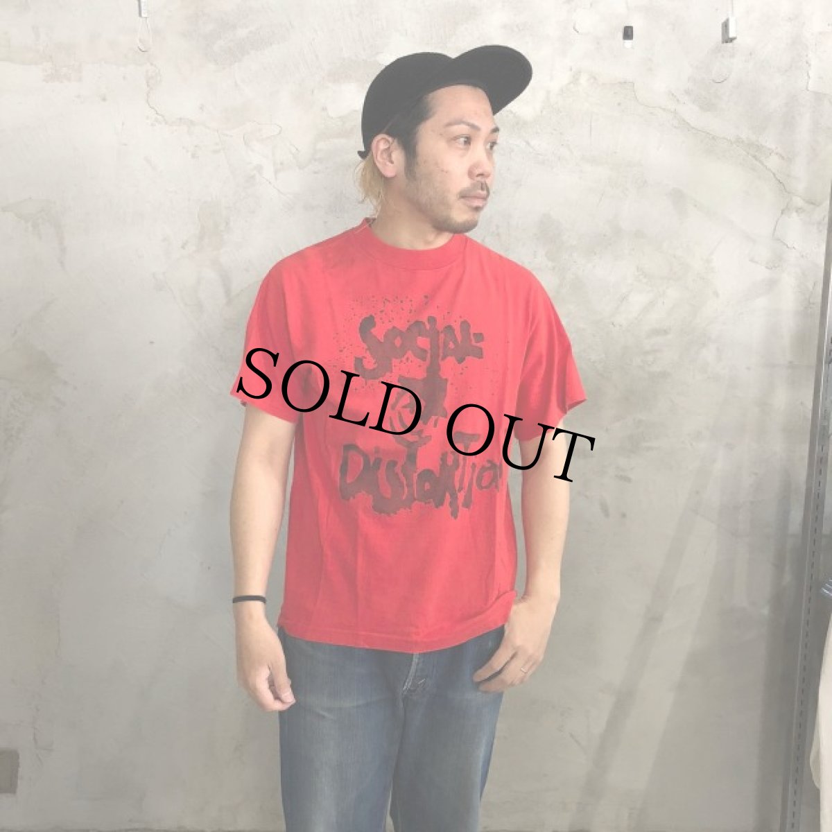 画像1: 90's Social Distortion USA製 ロックバンドTシャツ (1)