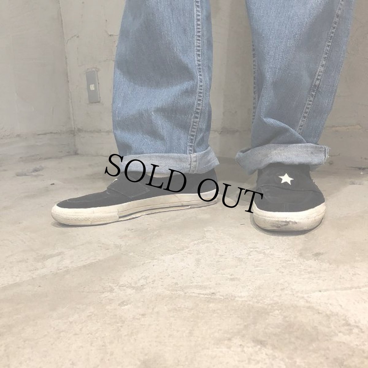 画像7: 40's UNKOWN デニムペインターパンツ W33 (7)