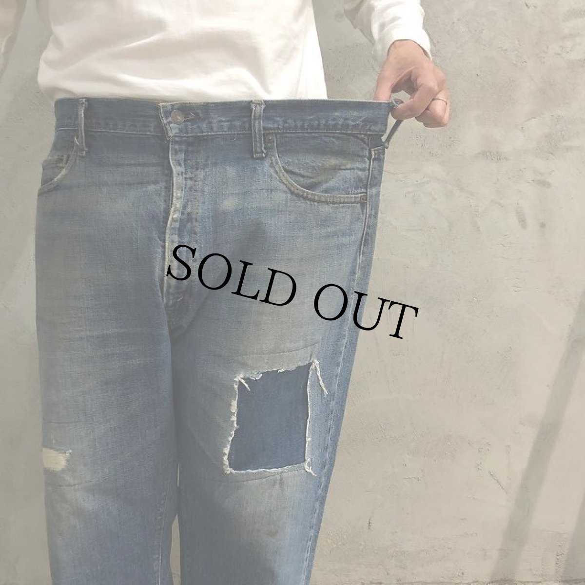 画像6: 70's Levi's 505 66single デニムパンツ W40 (6)
