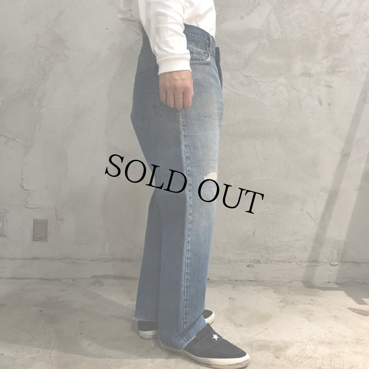 画像3: 70's Levi's 505 66single デニムパンツ W40 (3)