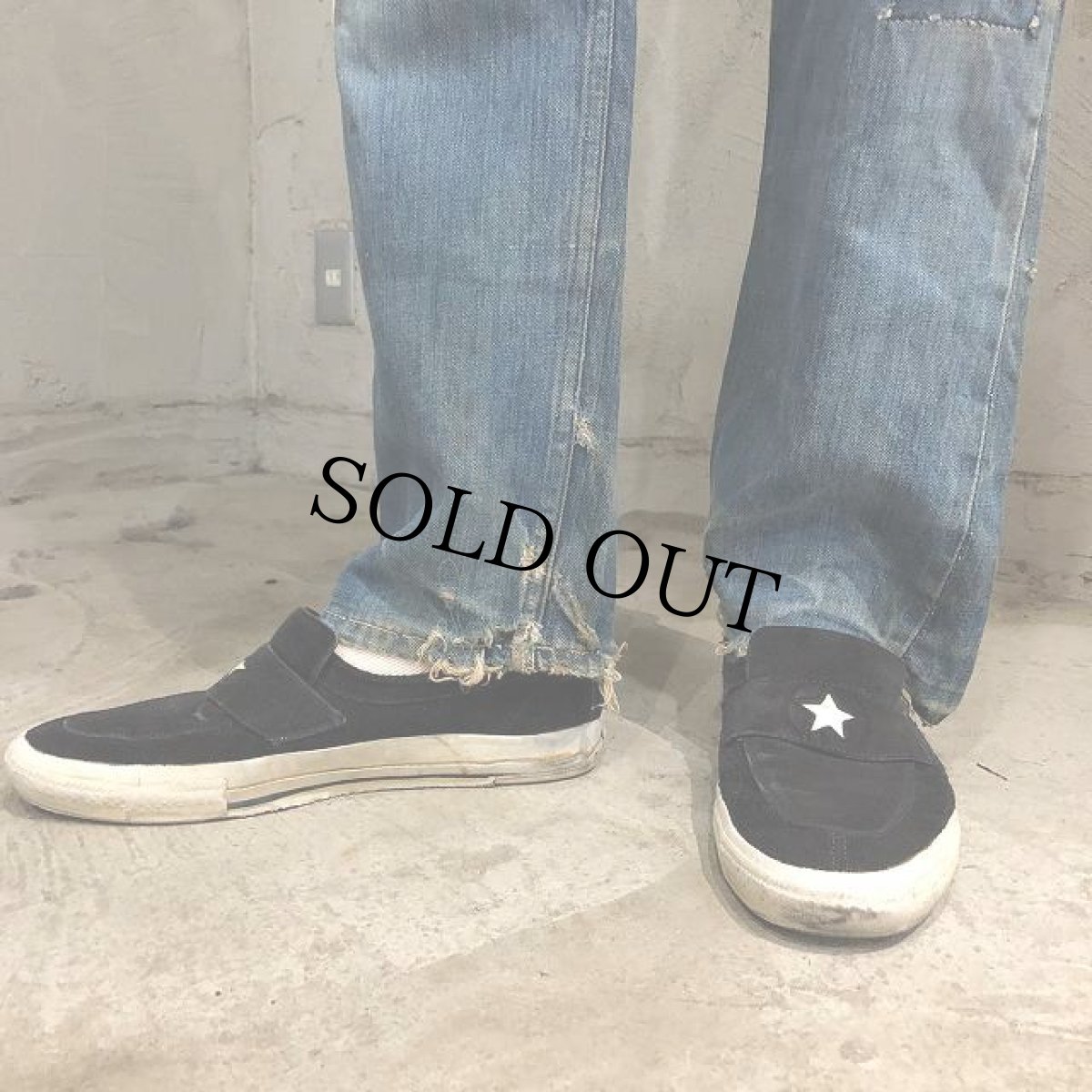 画像7: 40's FOREMOST JCPenney 股リベ革パッチ 5ポケットデニムパンツ W30 (7)