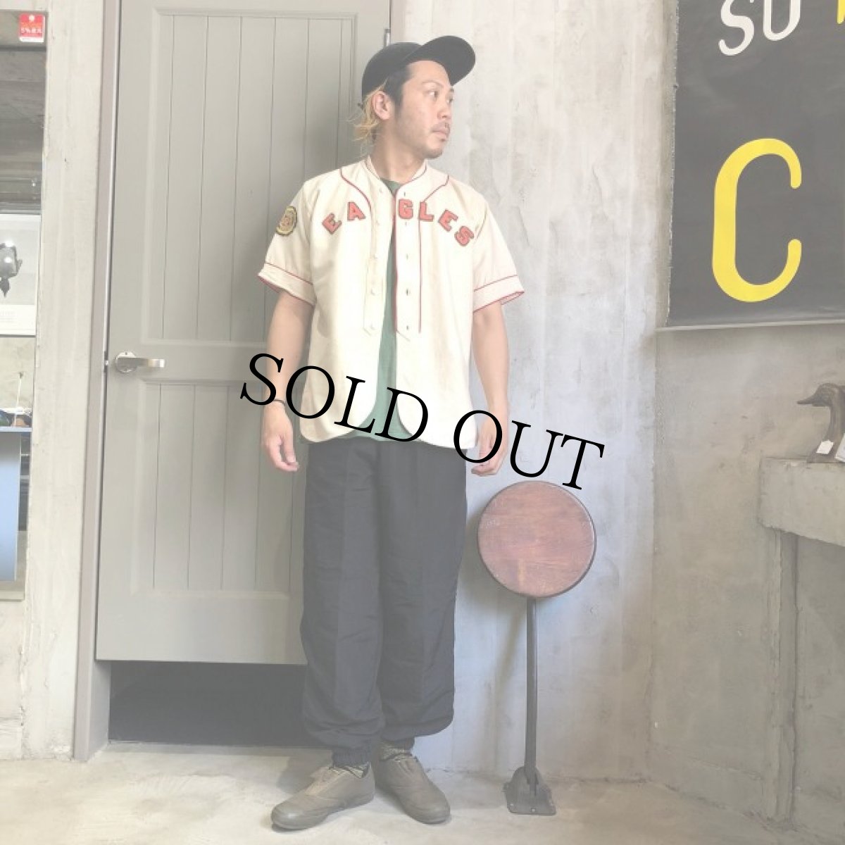 画像6: 40's "EAGLES" Baseball Flannel Shirt (6)