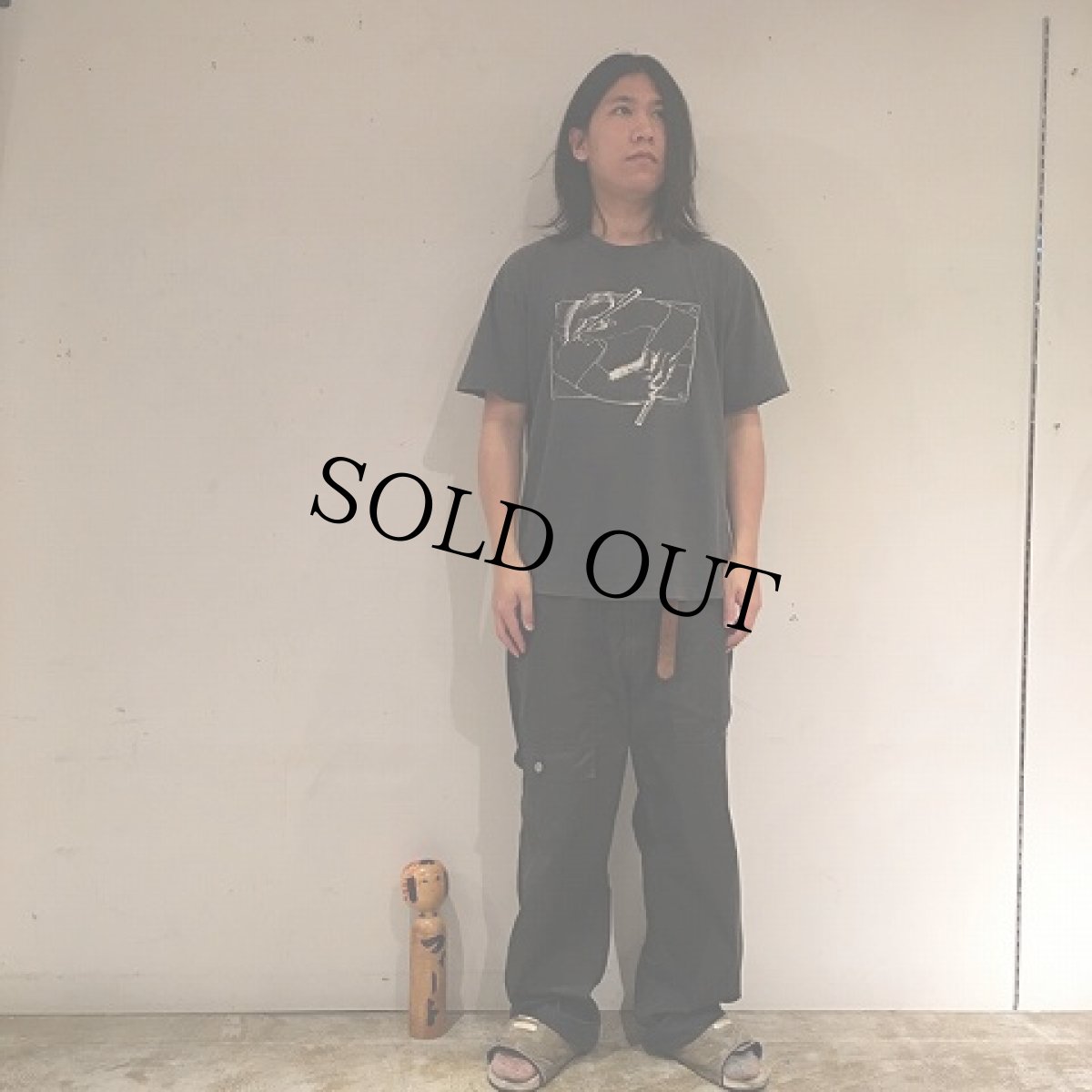 画像5: 80's M.C. Escher USA製 "Drawing Hands" Print T-shirt XL (5)