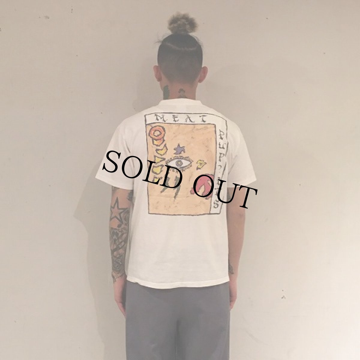 画像4: 80's MEAT PUPPETS USA製 Band T-shirt L (4)