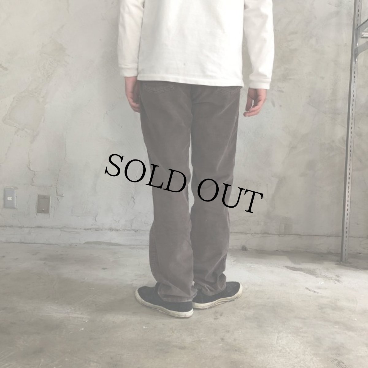 画像4: 80's Levi's 519 USA製 コーデュロイパンツ W36 (4)