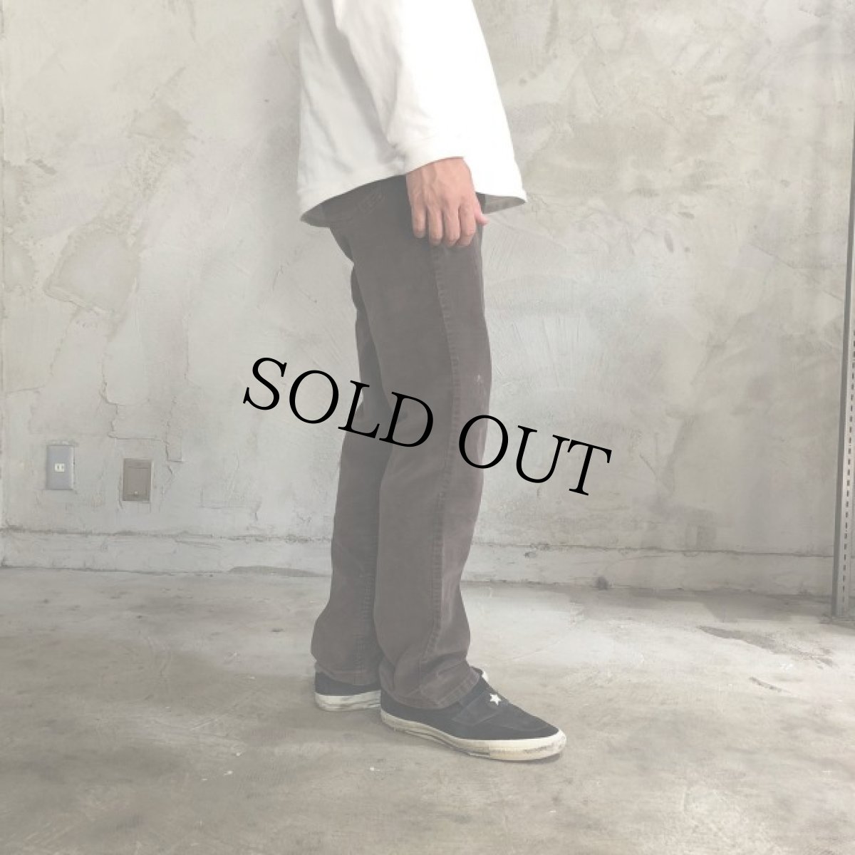 画像3: 80's Levi's 519 USA製 コーデュロイパンツ W36 (3)