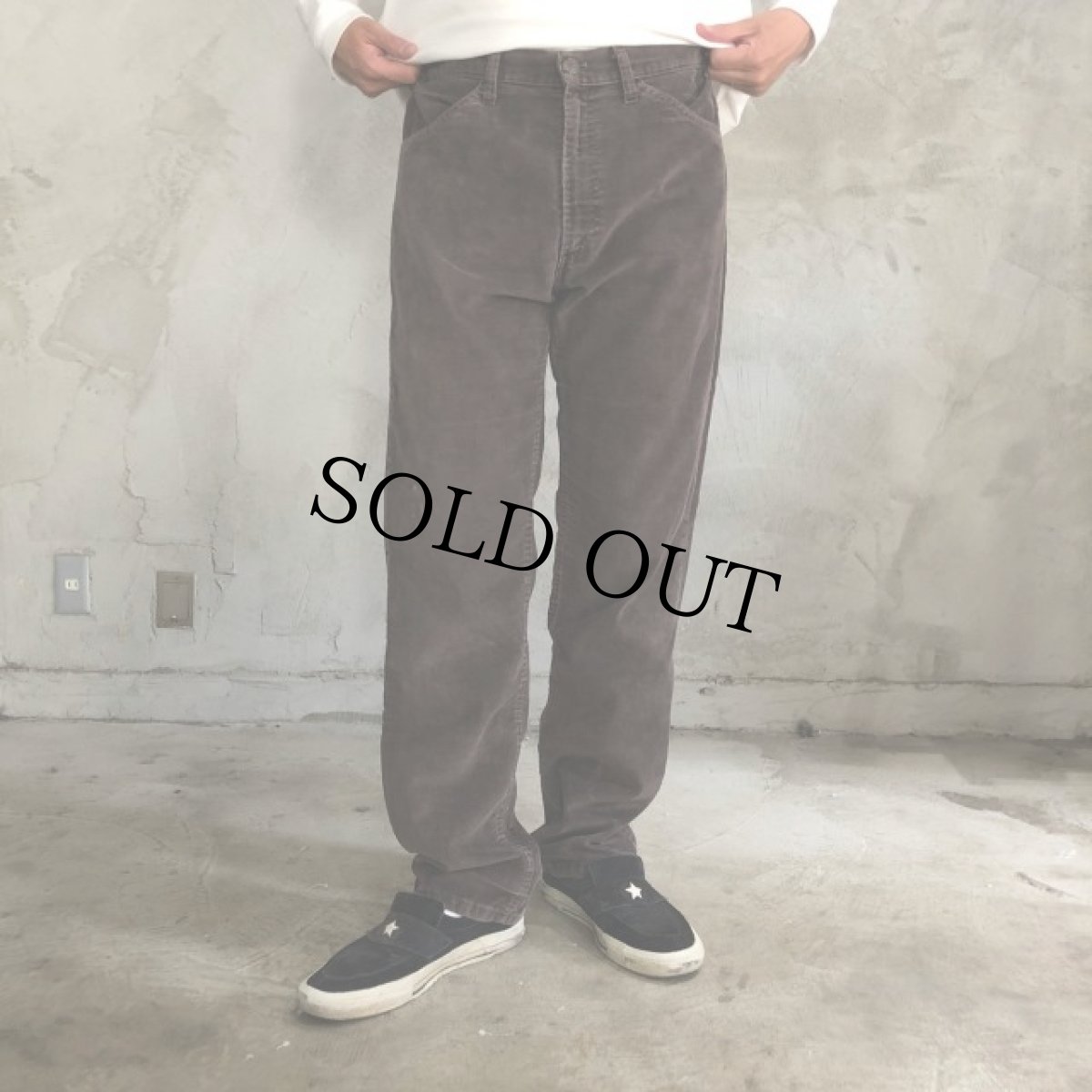画像2: 80's Levi's 519 USA製 コーデュロイパンツ W36 (2)