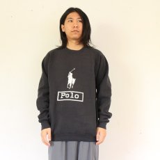 画像3: 90's ブート USA製 POLO 発泡プリントスウェット XL (3)