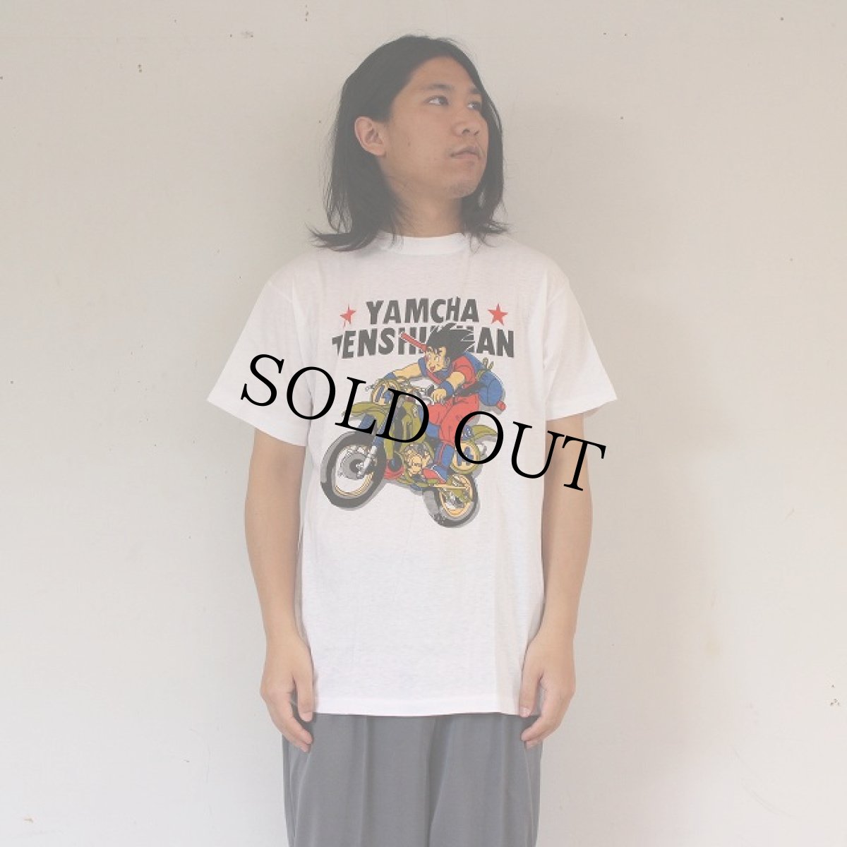 画像2: ドラゴンボール "YAMCHA TENSHINHAN " アニメTシャツ XL (2)
